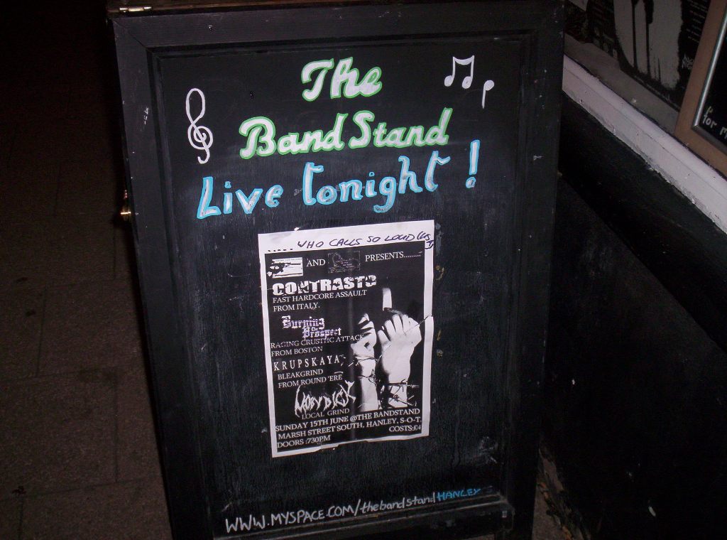 STOKE (Hanley) (UK) - The Band Stand